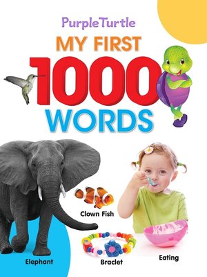 cover image of Purple Turtle--My First 1000 Words (Picture Book)